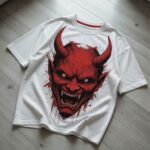 "CURSED RAGE" Drop Shoulder Tee - Image 3