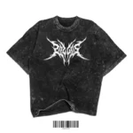 Acid-Wash Oversized T-Shirt- Tokyo Revengers - Image 3