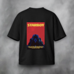 Starboy Black Oversized T-Shirt