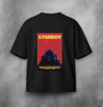 Starboy Black Oversized T-Shirt