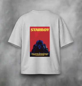 Starboy White Oversized T-Shirt