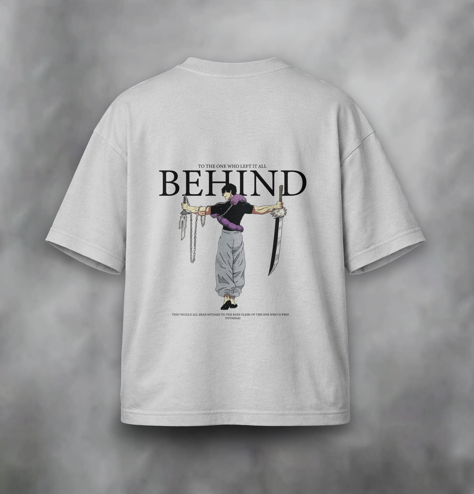 Toji Fushiguro white t-shirt