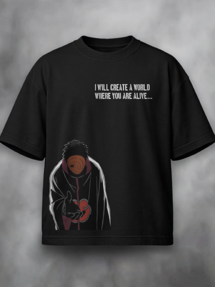Obito Uchiha Oversized T-Shirt