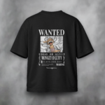 Monkey D. Luffy Black T-Shirt