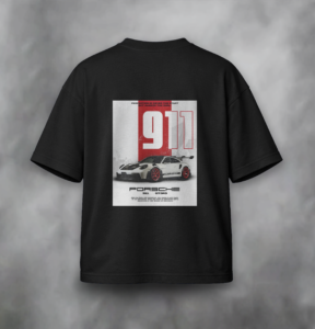 Porsche 911 GT3 RS Black T-Shirt