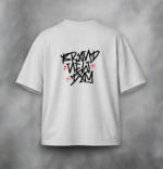 Spider-Oversized White T-Shirt