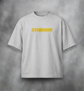 Starboy White Oversized T-Shirt - Image 2